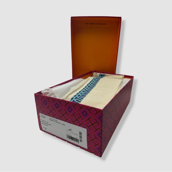 Tory Burch Women’s black metal Miller soft leather sandals Size US 5 - Picture 4 of 4